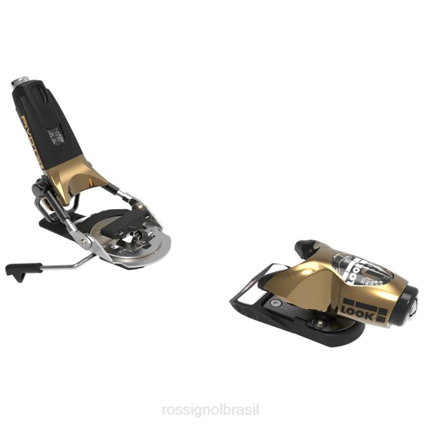 Esportes Rossignol All Mountain Free Bindings Pivô 15 GW B115 ouro unissex XP60382