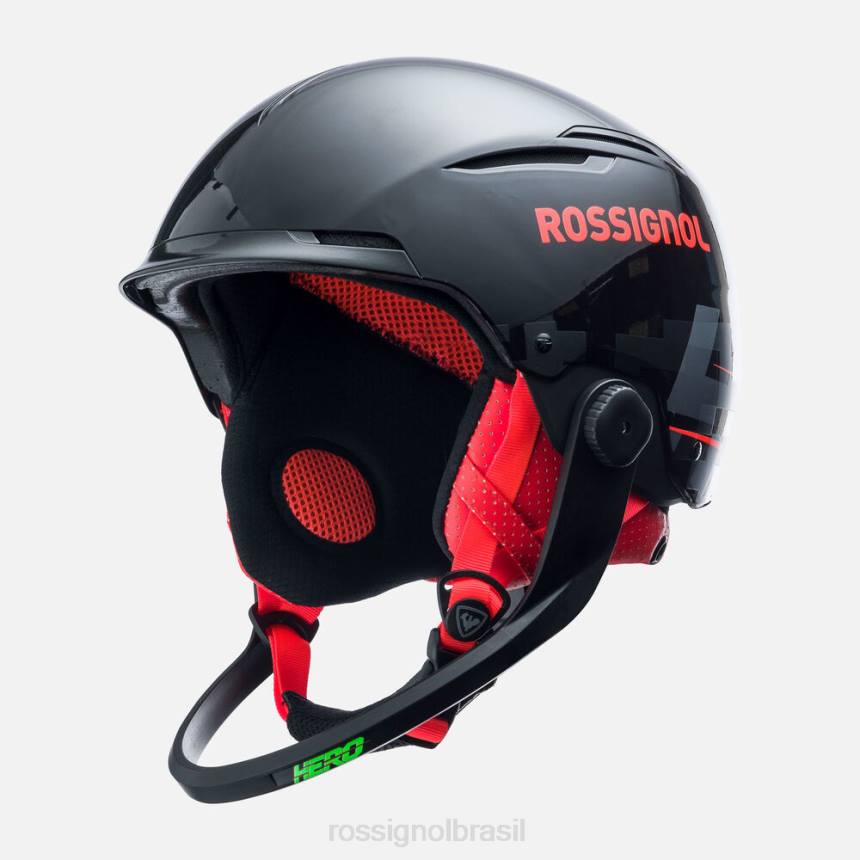 Esportes Rossignol capacete hero slalom impacta com queixo novo estilo unissex XP60613