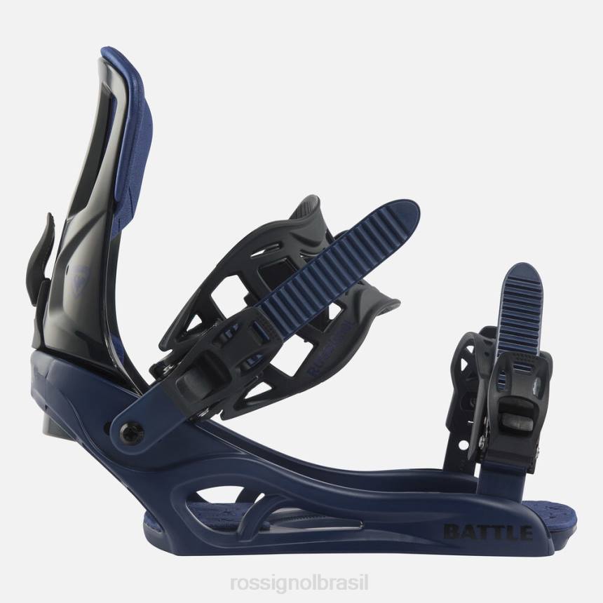 Esportes Rossignol encadernação de snowboard de batalha Preto Azul unissex XP60200