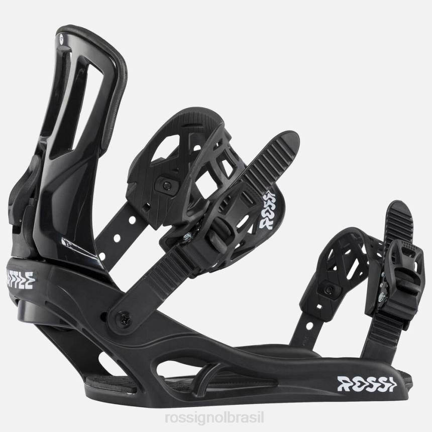 acessórios Rossignol encadernação de snowboard em preto e branco batalha novo estilo homens XP60683