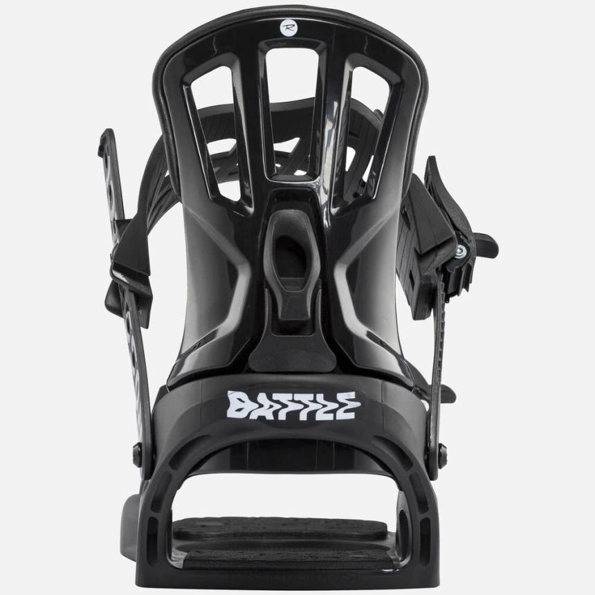 acessórios Rossignol encadernação de snowboard em preto e branco batalha novo estilo homens XP60683