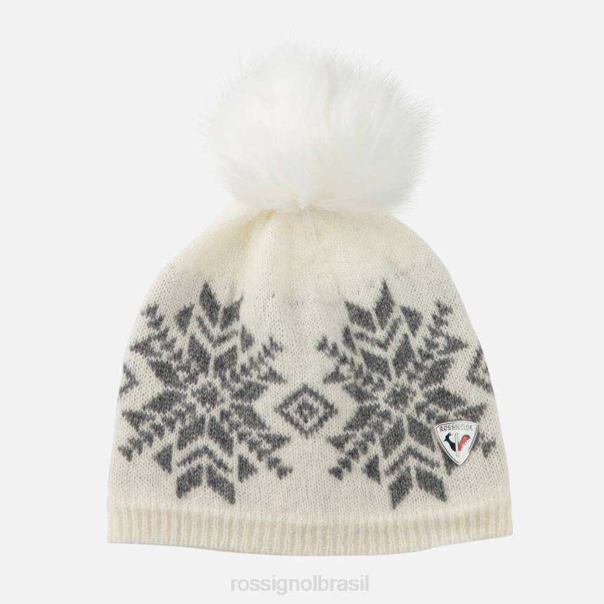 acessórios Rossignol gorro de floco de neve branco mulheres XP60719