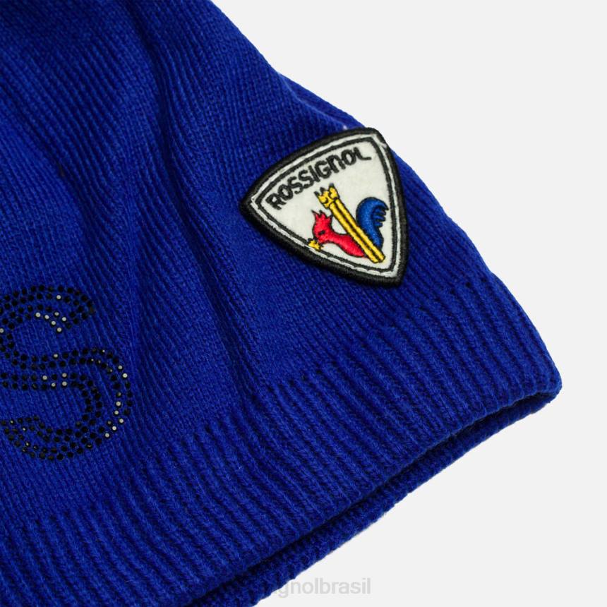 acessórios Rossignol gorro jcc strassi azul profundo mulheres XP60951