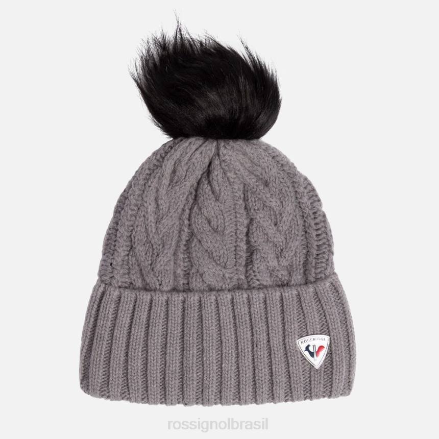 acessórios Rossignol gorro louco urze cinza mulheres XP60979