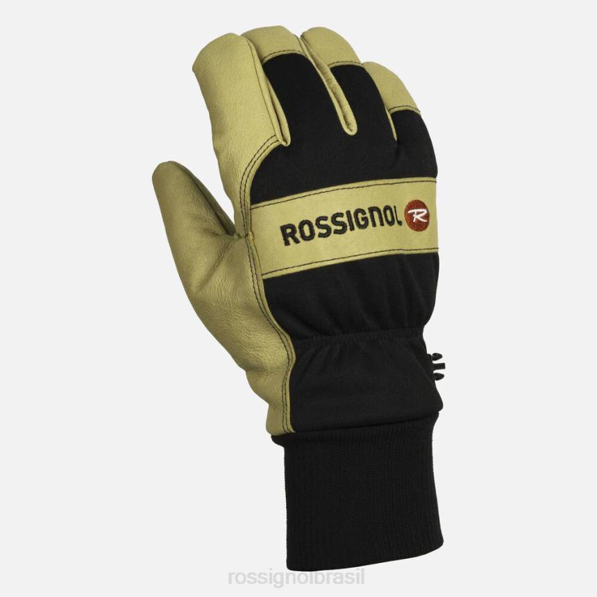 acessórios Rossignol luva profissional para piloto áspero preto/nat homens XP60268