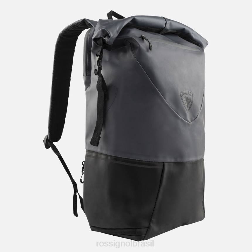 acessórios Rossignol mochila de viagem à prova dágua 25l cinza unissex XP60163