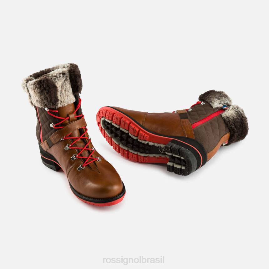 calçados Rossignol Botas Megève 1907 camelo mulheres XP60770