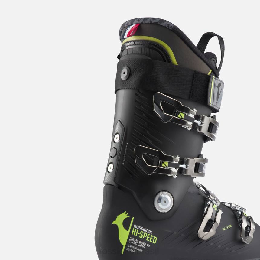 calçados Rossignol botas de esqui de pista hi-speed pro 100 mv novo estilo homens XP60213