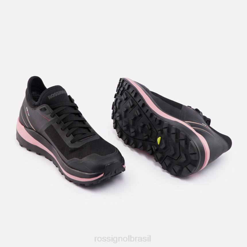 calçados Rossignol sapatos ao ar livre ativos impermeáveis preto mulheres XP60883