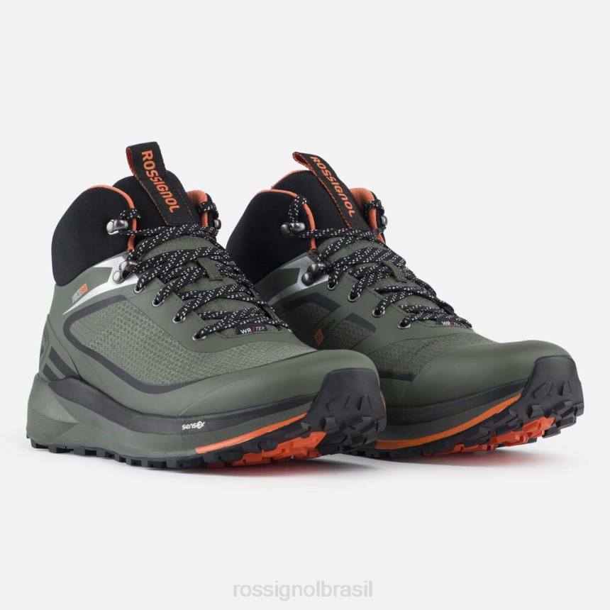 calçados Rossignol sapatos de caminhada impermeáveis verde homens XP60333