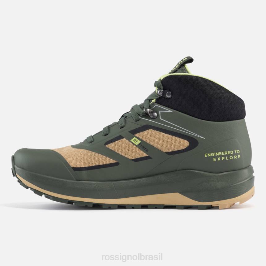 calçados Rossignol sapatos leves para caminhada verde homens XP60391