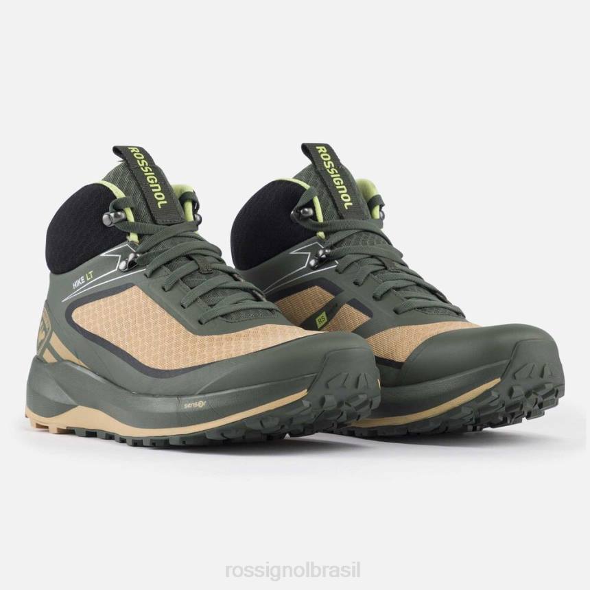 calçados Rossignol sapatos leves para caminhada verde homens XP60391