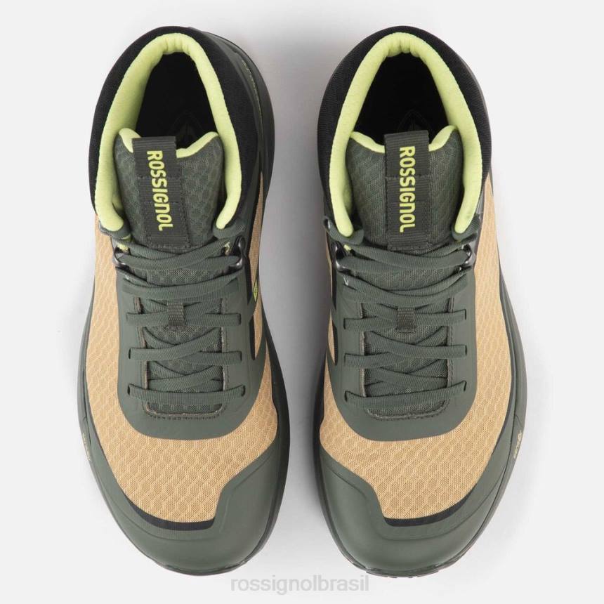 calçados Rossignol sapatos leves para caminhada verde homens XP60391