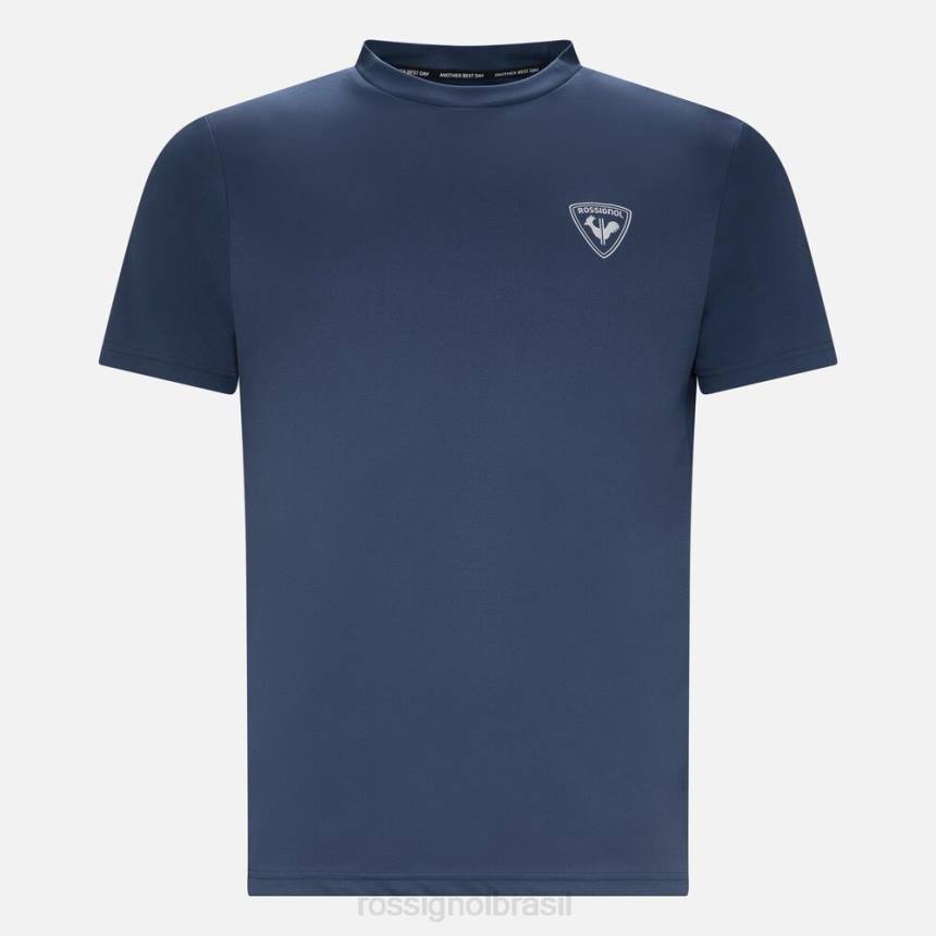 topos Rossignol camiseta ativa azul marinho homens XP6055