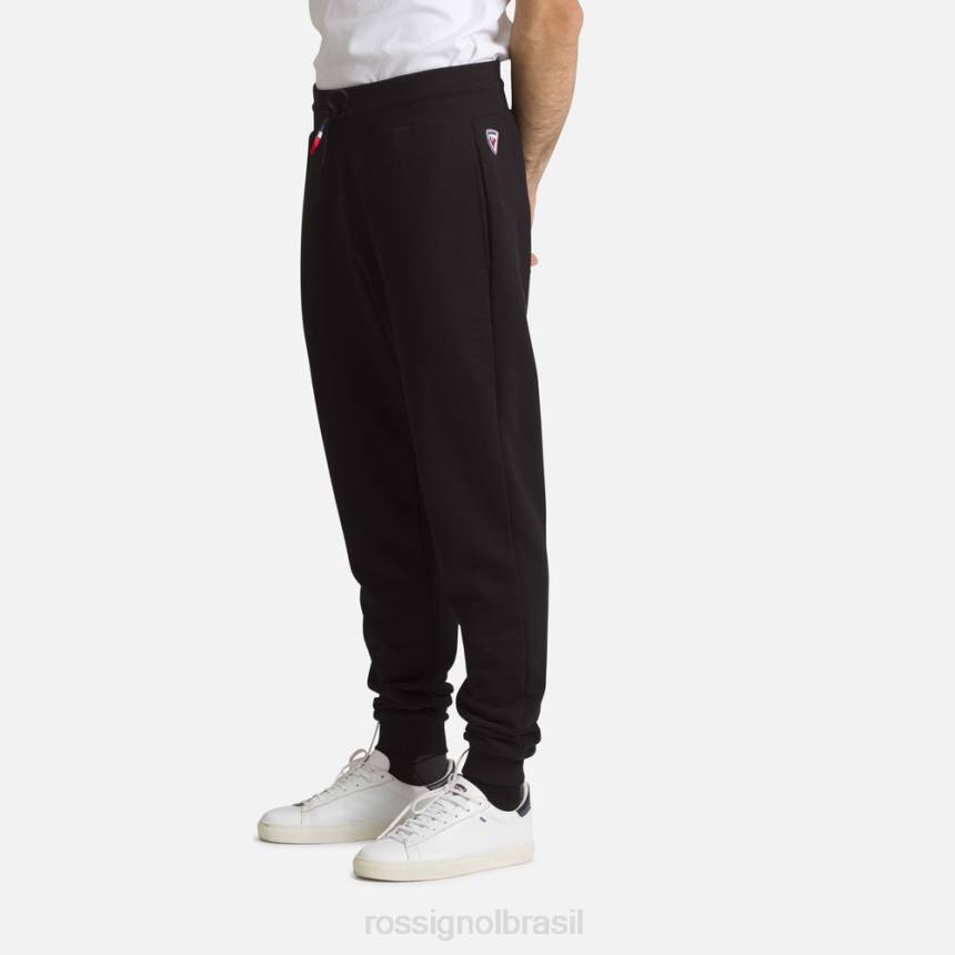 partes inferiores Rossignol calça de algodão com logo preto homens XP60337