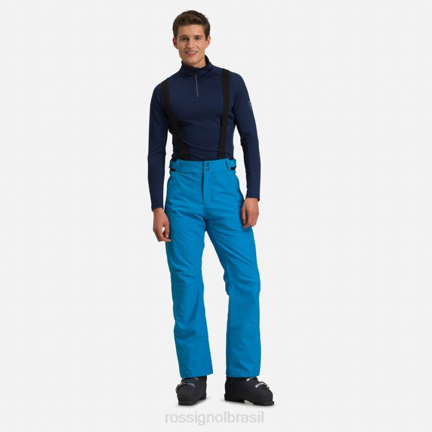 partes inferiores Rossignol calça de esqui azul homens XP60243