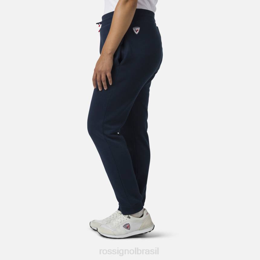 partes inferiores Rossignol calça de moletom com logo azul marinho mulheres XP60924