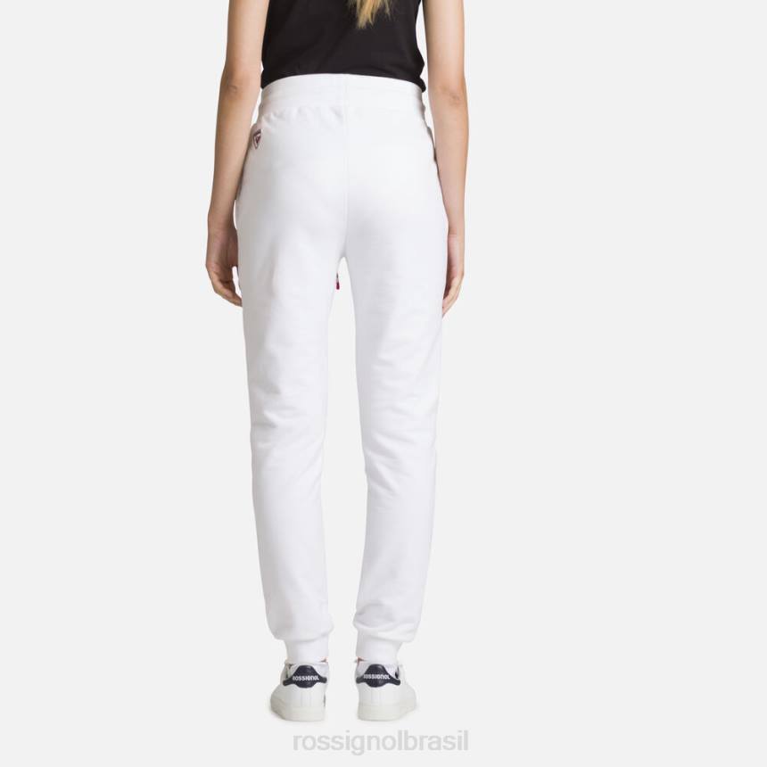 partes inferiores Rossignol calça de moletom com logo branco mulheres XP60836