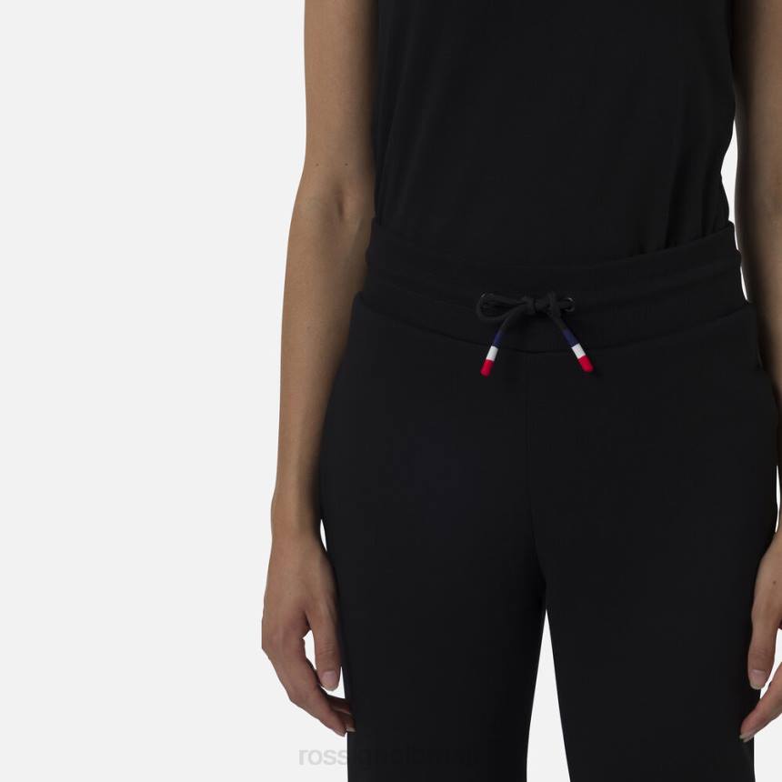 partes inferiores Rossignol calça de moletom com logo preto mulheres XP60901