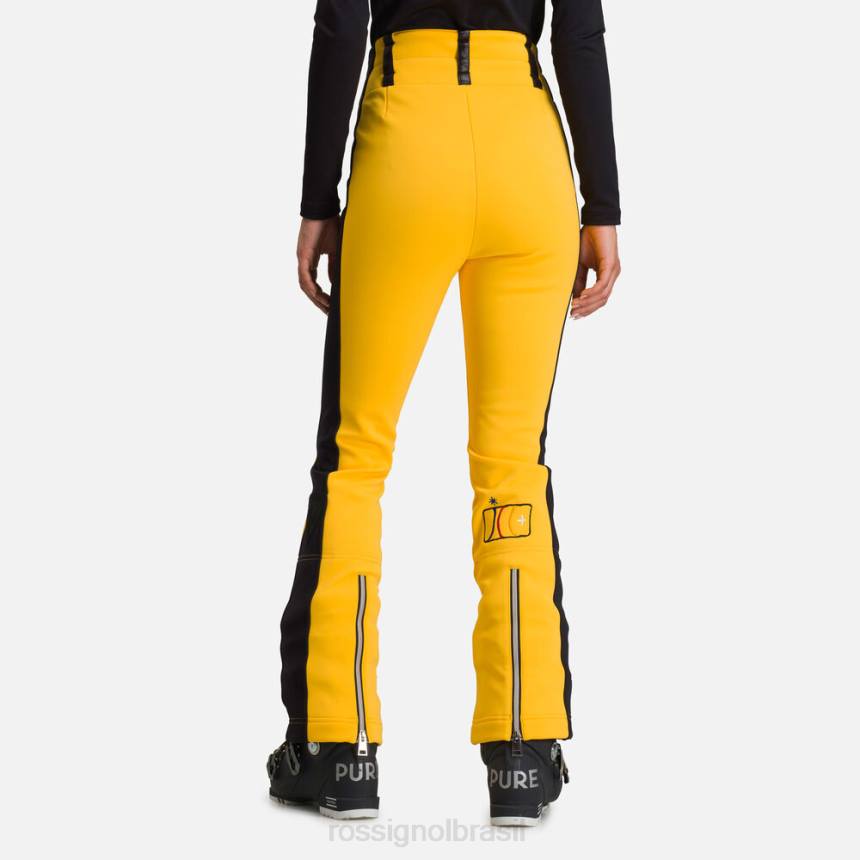 partes inferiores Rossignol calça macia jcc brady amarelo mulheres XP601078