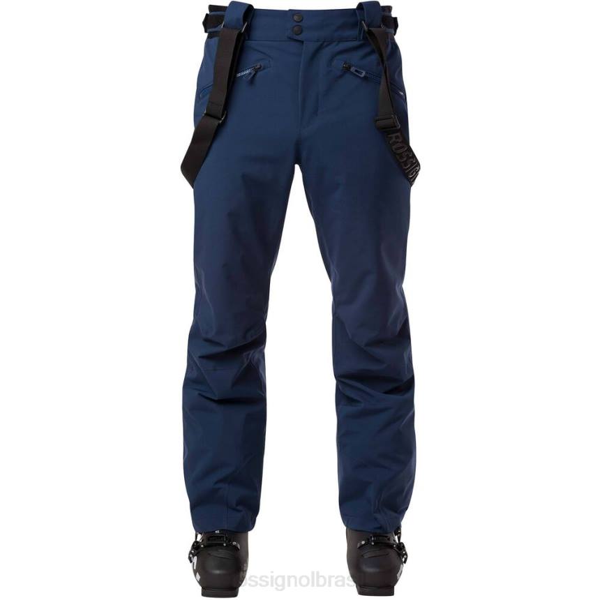 partes inferiores Rossignol calças de esqui clássicas azul marinho homens XP6097