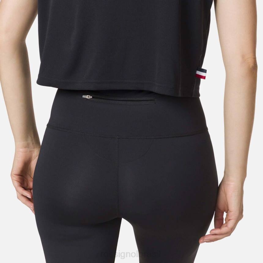 partes inferiores Rossignol meia calça stretch 3/4 preto mulheres XP60838