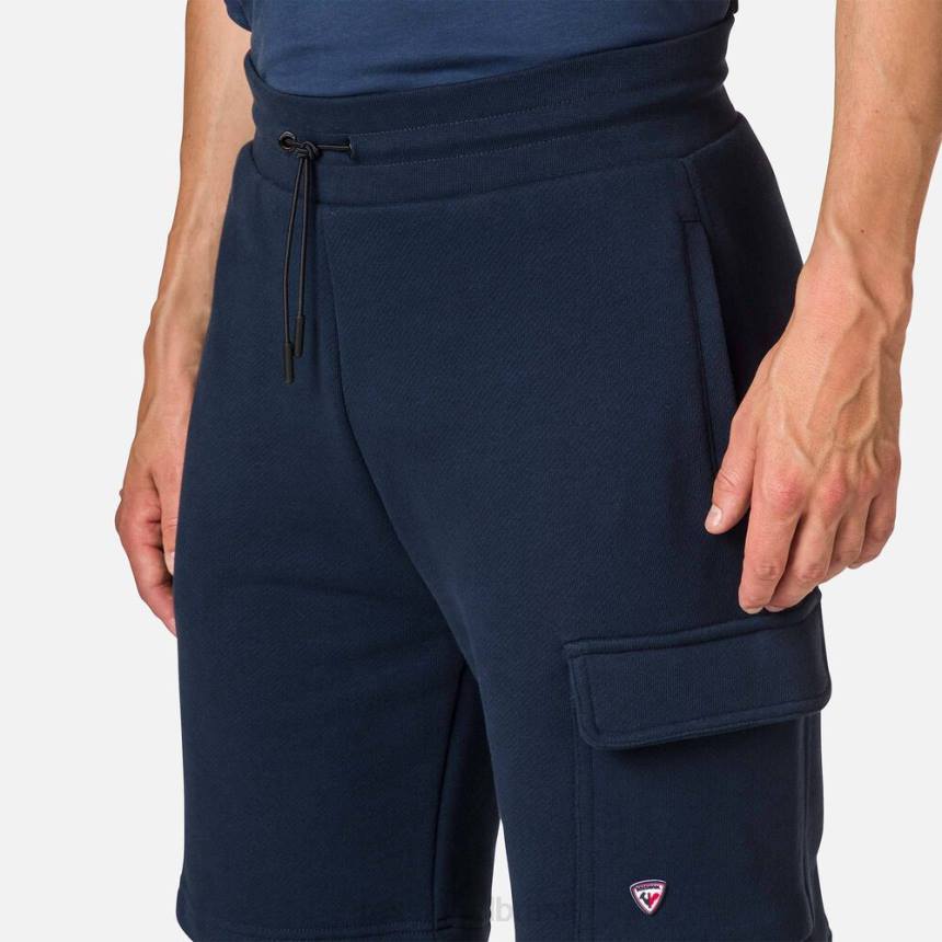 partes inferiores Rossignol shorts confortáveis ​​de algodão azul marinho homens XP60132