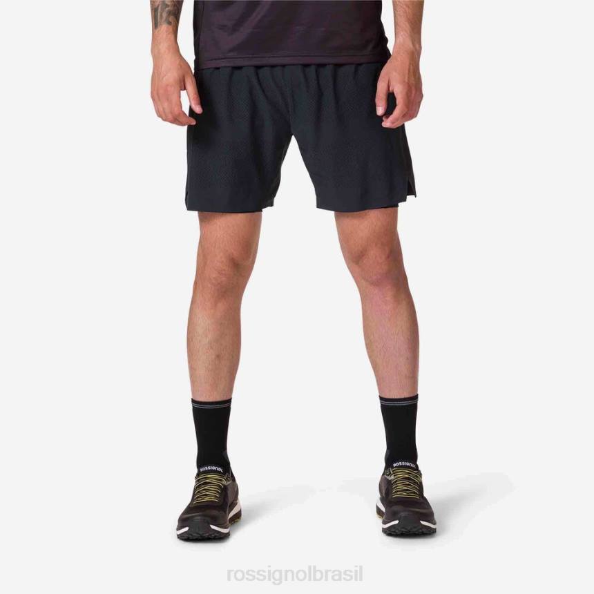 partes inferiores Rossignol shorts de corrida preto homens XP60135