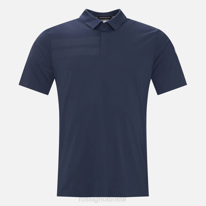 topos Rossignol camisa polo leve e respirável azul marinho homens XP608