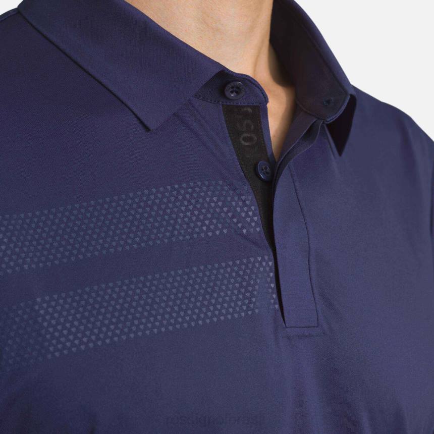 topos Rossignol camisa polo leve e respirável azul marinho homens XP608