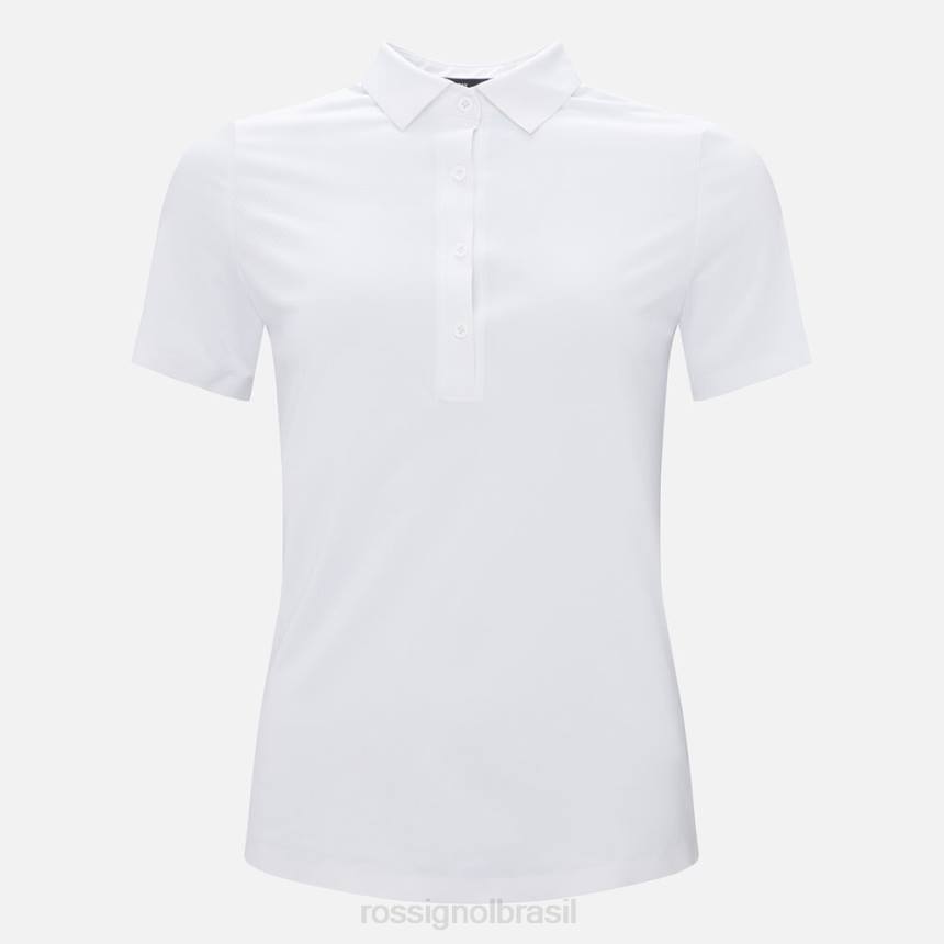 topos Rossignol camisa polo leve e respirável branco mulheres XP60706