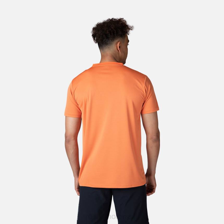 topos Rossignol camiseta ativa laranja flamejante homens XP60511