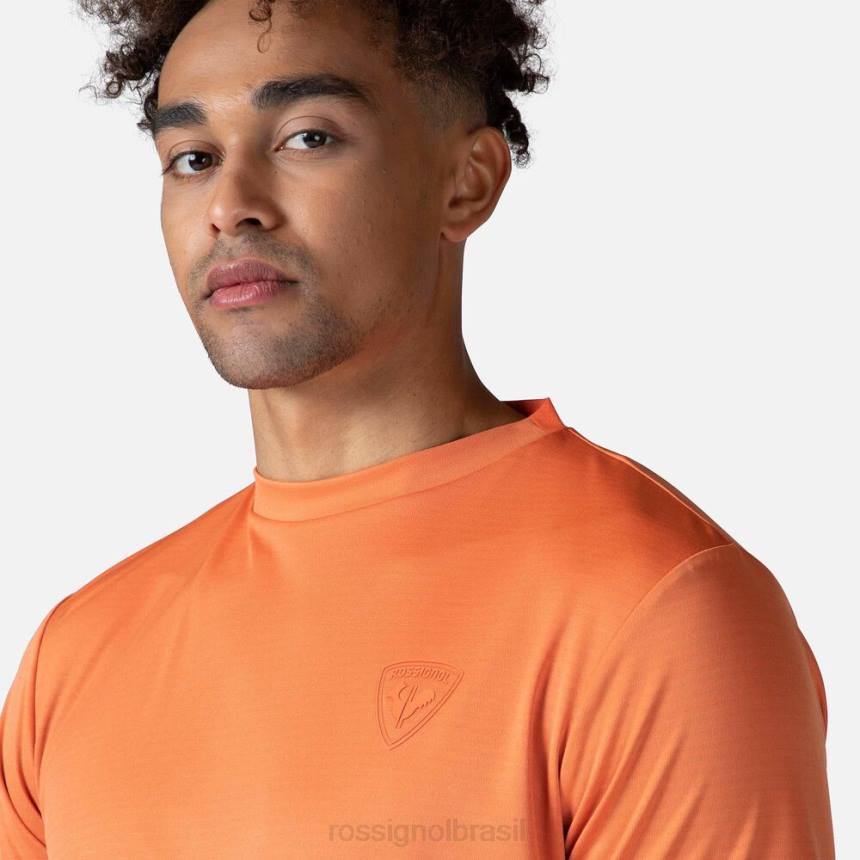 topos Rossignol camiseta ativa laranja flamejante homens XP60511