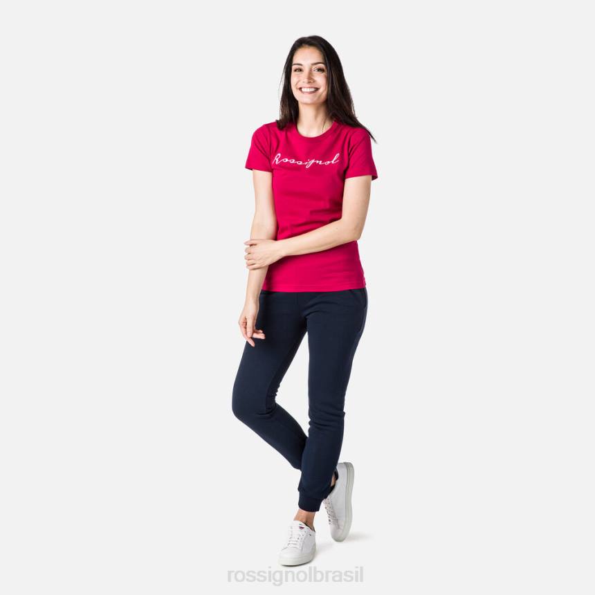 topos Rossignol camiseta com logotipo cereja mulheres XP60850