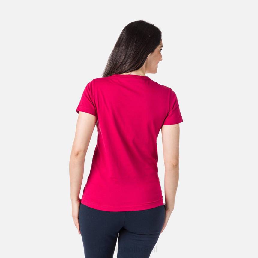 topos Rossignol camiseta com logotipo cereja mulheres XP60850