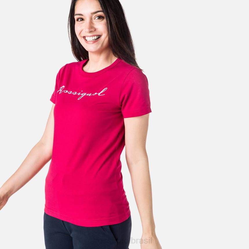 topos Rossignol camiseta com logotipo cereja mulheres XP60850