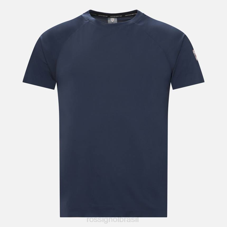 topos Rossignol camiseta leve e respirável azul marinho homens XP60140