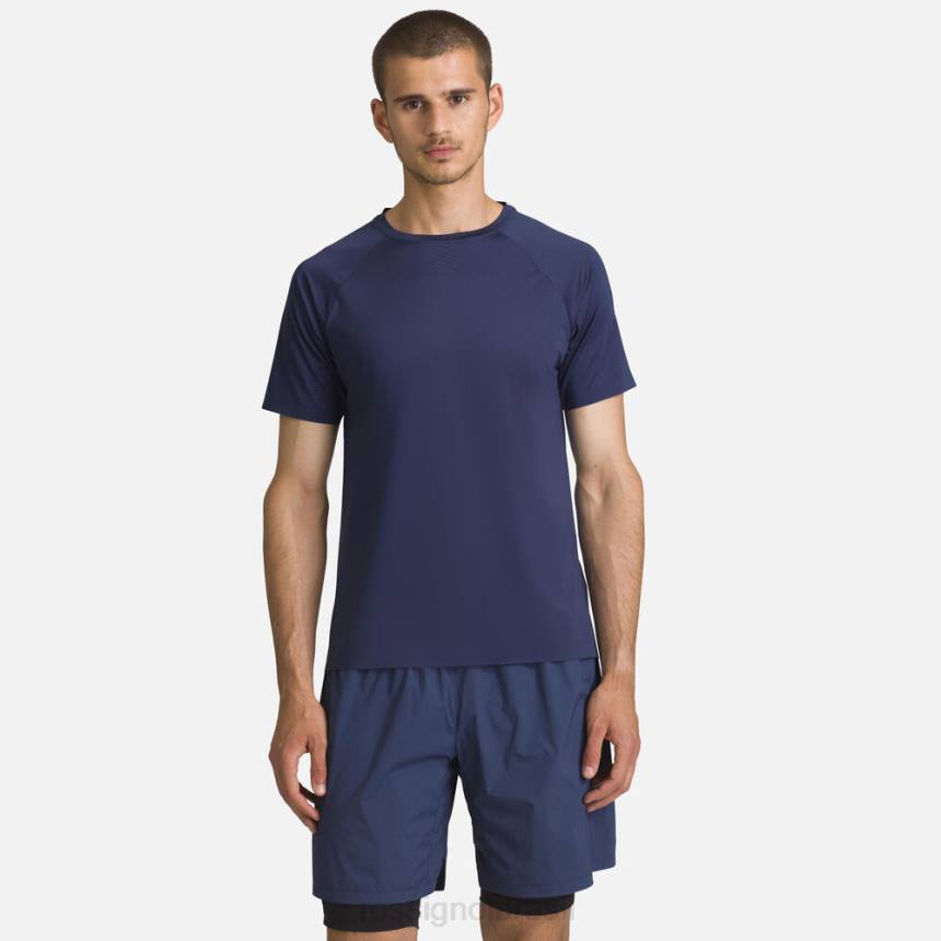 topos Rossignol camiseta leve e respirável azul marinho homens XP60140