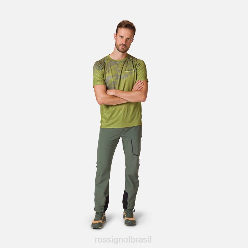 topos Rossignol camiseta leve musgo verde homens XP6021