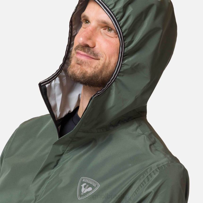 topos Rossignol jaqueta de chuva ativa ébanoverde homens XP60187