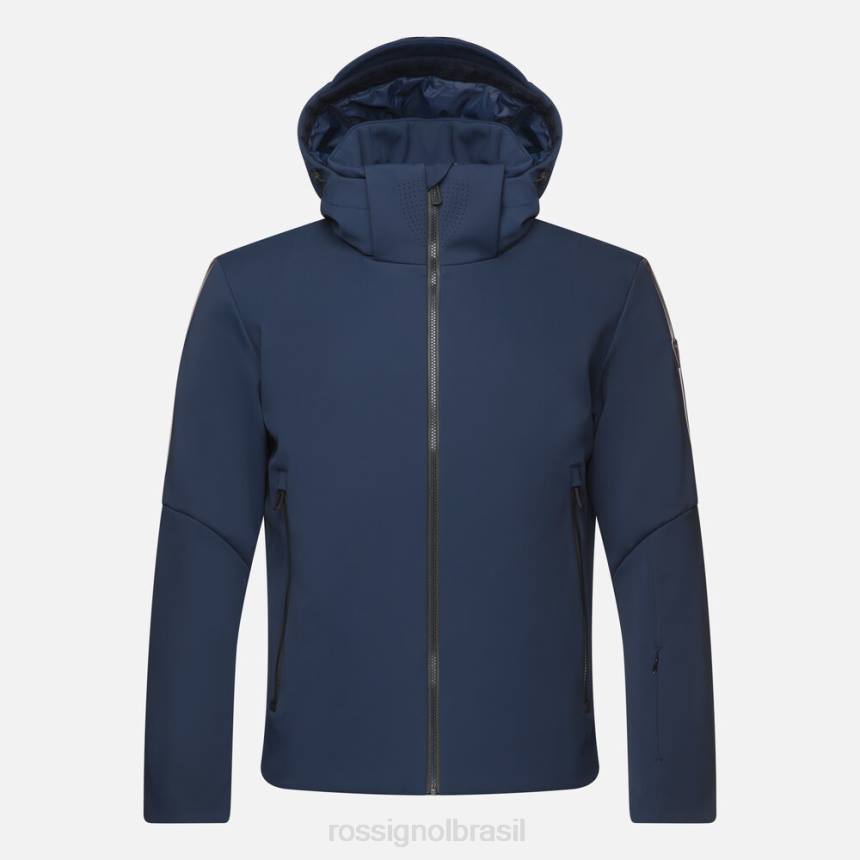 topos Rossignol jaqueta de esqui plana softshell azul marinho homens XP60567