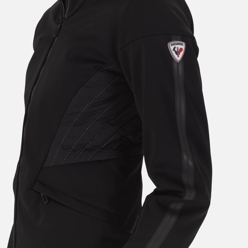 topos Rossignol jaqueta de esqui plana softshell preto mulheres XP60988