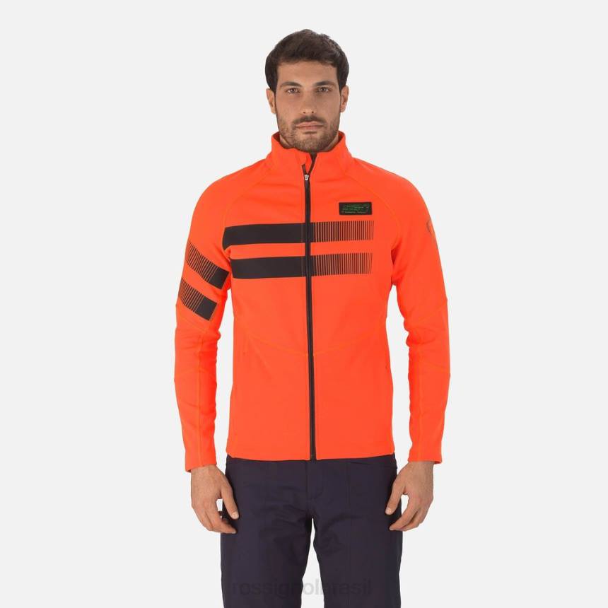 topos Rossignol jaqueta hero clim vermelho néon homens XP6071